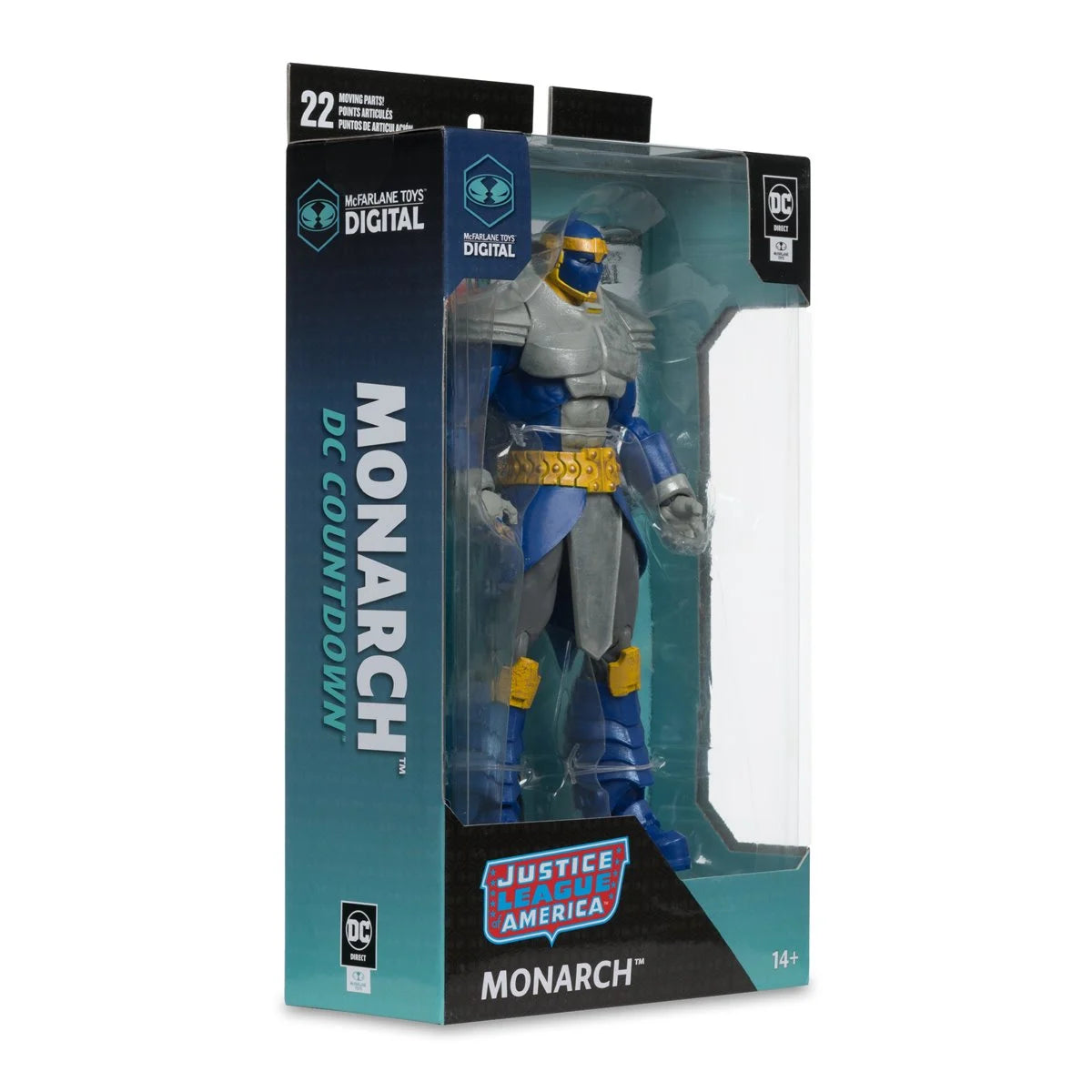 DC Direct Wave 5 Monarch DC Countdown 7-Inch Scale Action Figure with McFarlane Toys Digital Collectible