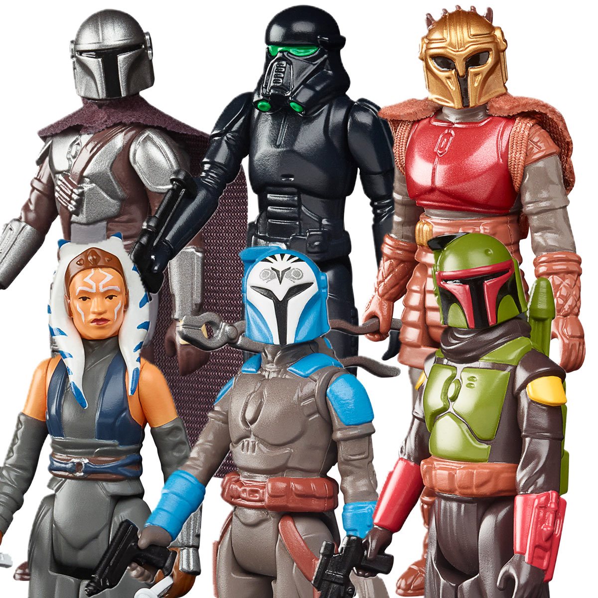 Star Wars The Mandalorian The Retro Collection Kenner Action Figures Wave 2