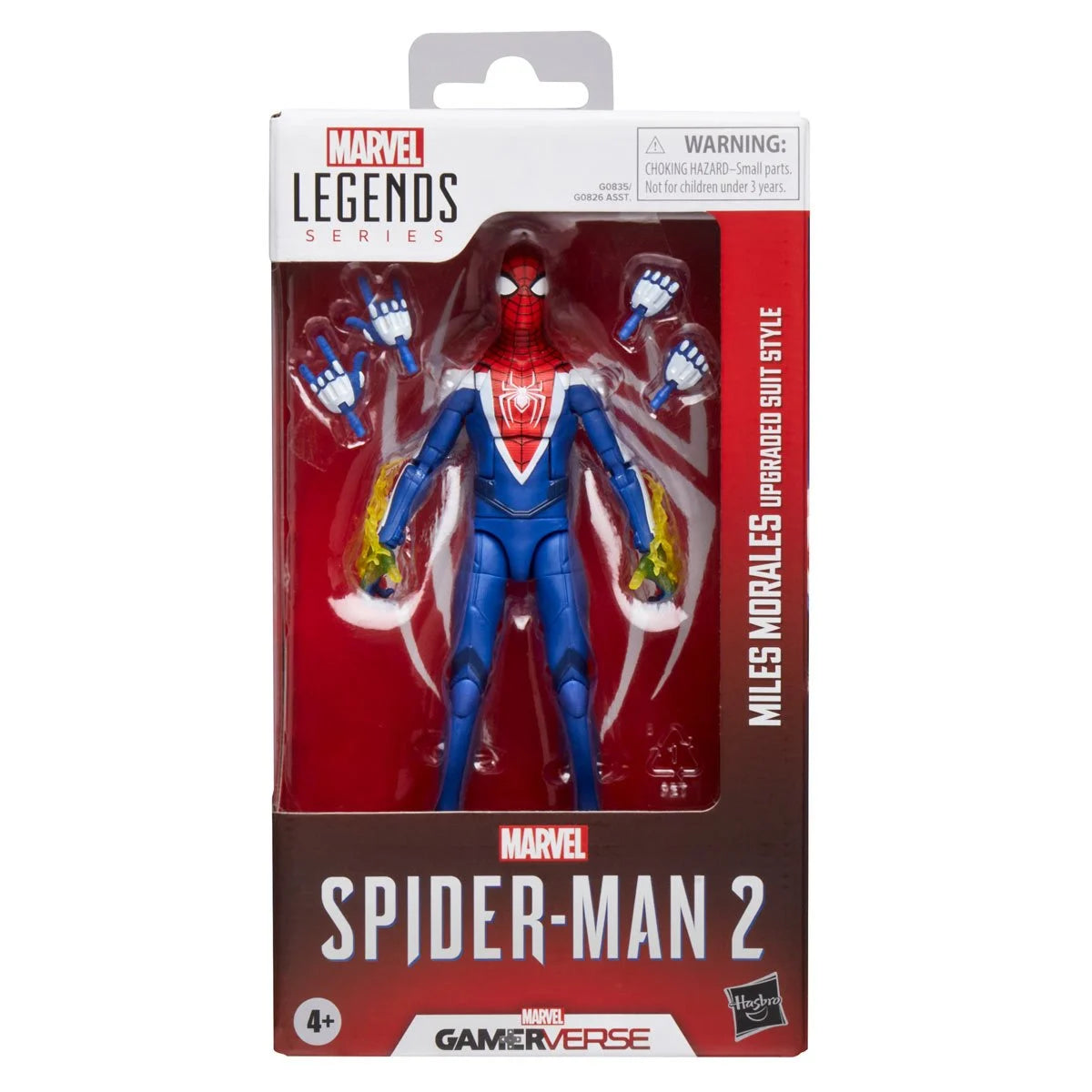 (PREVENTA) Spider-Man Marvel Legends Series Gamerverse Miles Morales Upgraded Suit Style 6-Inch Action Figure
