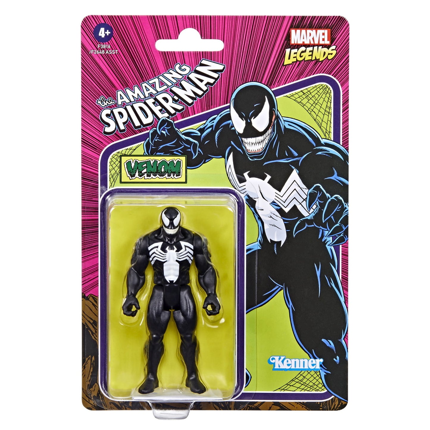 Marvel Legends Retro 375 Collection Venom 3 3/4-Inch Action Figure