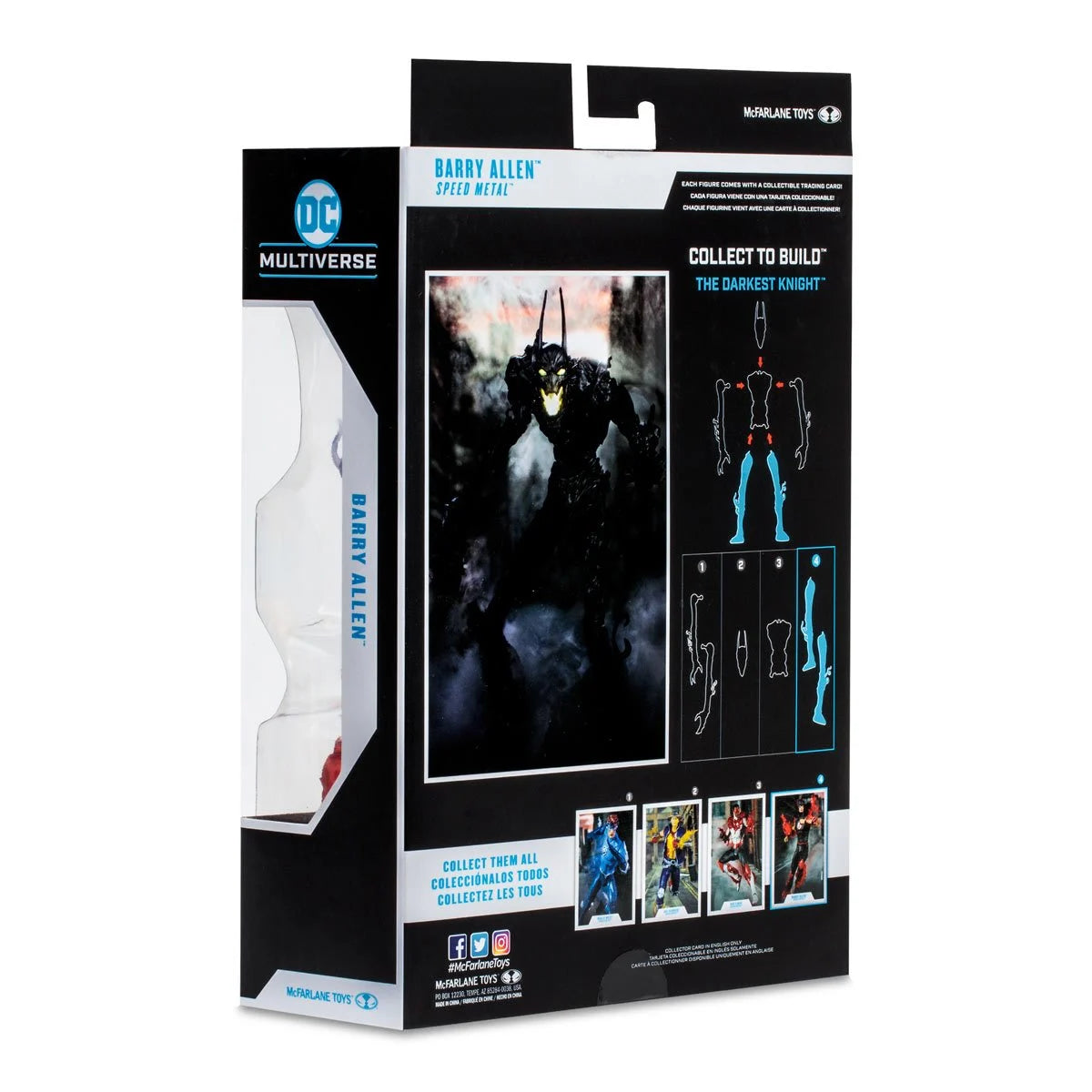 DC Build-A Wave 9 Speed Metal Barry Allen 7-Inch Scale Action Figure