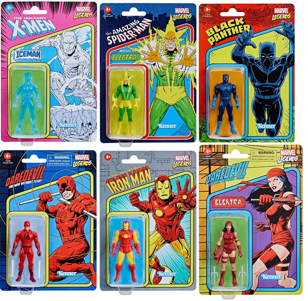 Marvel Legends Retro 375 Collection 33/4-Inch Action Figures Wave2