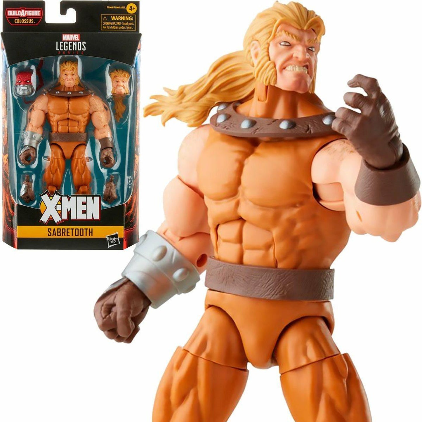 X-Men Age of Apocalypse Marvel Legends Sabretooth 6-Inch Action Figure
