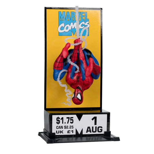 (PREVENTA) Marvel Wave 5 Spider-Man Spider-Man Corner Box 1:10 Scale Posed Figure with Scene