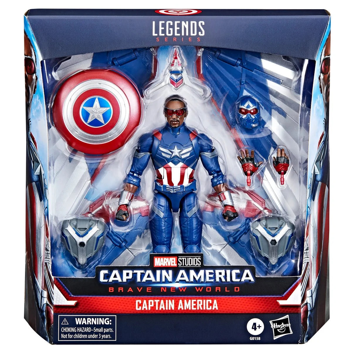 (PREVENTA) Captain America: Brave New World Captain America Deluxe 6 Inch Action Figure