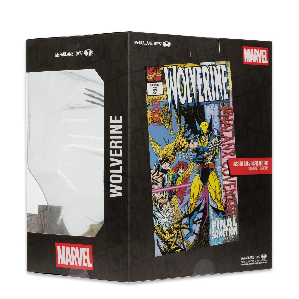 (PREVENTA) Marvel Wave 5 Wolverine #85 1:10 Scale Posed Figure with Scene