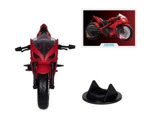 DC Multiverse Red Hood's Sportsbike Red Hood: Outlaw 7-Inch Scale Vehicle