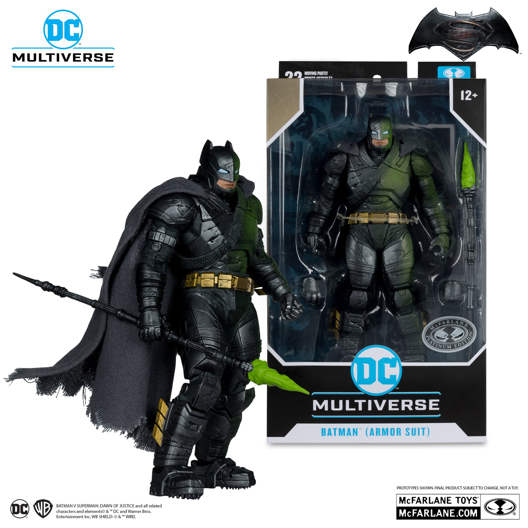 Batman Armored Suit (Batman V Superman: Dawn of Justice) (Platinum Edition)