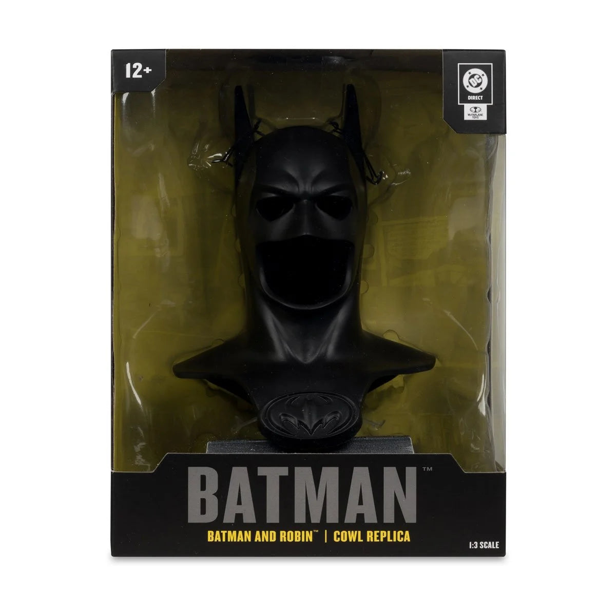 (PREVENTA) DC Direct Prop Replica Batman Cowl (Batman and Robin) 1:3 Scale