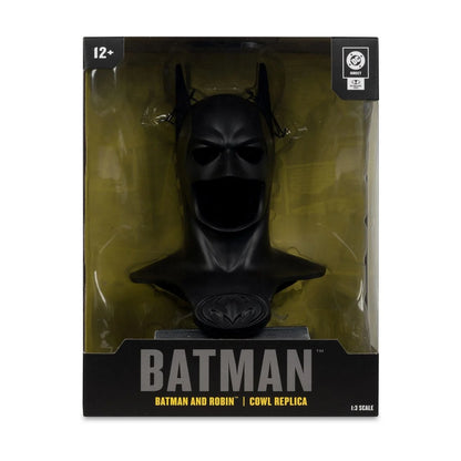 (PREVENTA) DC Direct Prop Replica Batman Cowl (Batman and Robin) 1:3 Scale
