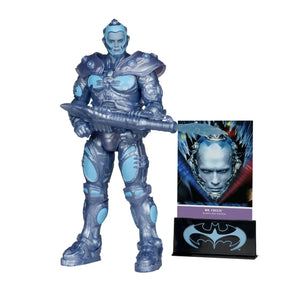 (PREVENTA) DC Multiverse Batman and Robin Mr. Freeze Black Light Gold Label 7-Inch Action Figure - Entertainment Earth Exclusive