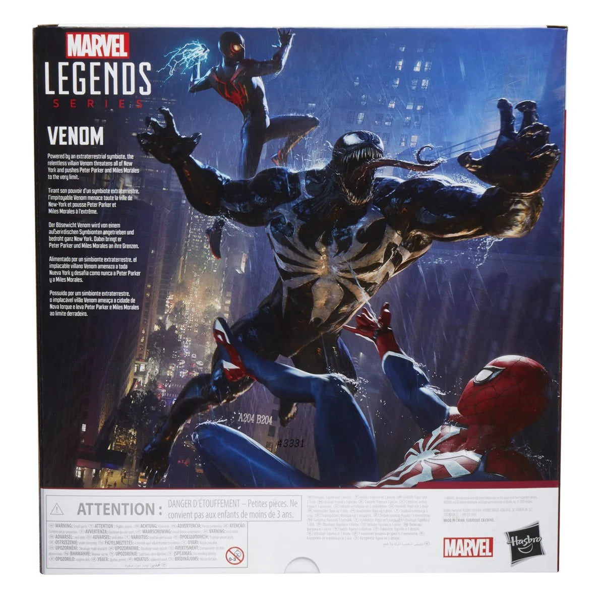 (PREVENTA) Spider-Man 2 Marvel Legends Gamerverse Venom 6-Inch Action Figure