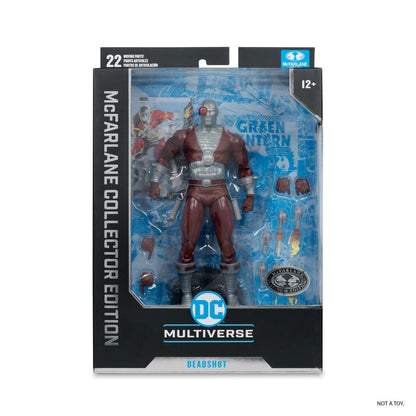DC McFarlane Collector Edition Wave 10 #35 Deadshot (Platinum)