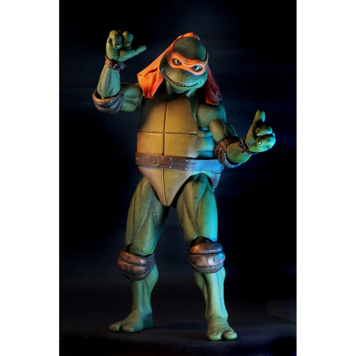 (PREVENTA) Teenage Mutant Ninja Turtles Movie 1990 Michelangelo 1:4 Scale Action Figure