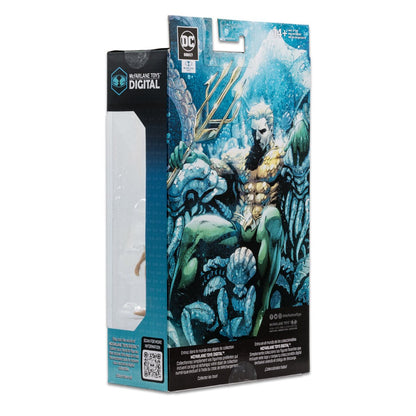 DC Direct Aquaman DC Classic 7-Inch Scale Wave 1 Action Figure with McFarlane Toys Digital Collectible