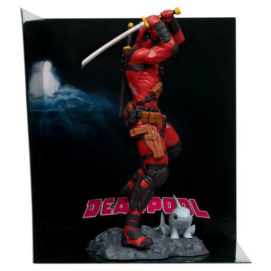 (PREVENTA) Marvel Wave 5 Deadpool #1 1:10 Scale Posed Figure with Scene