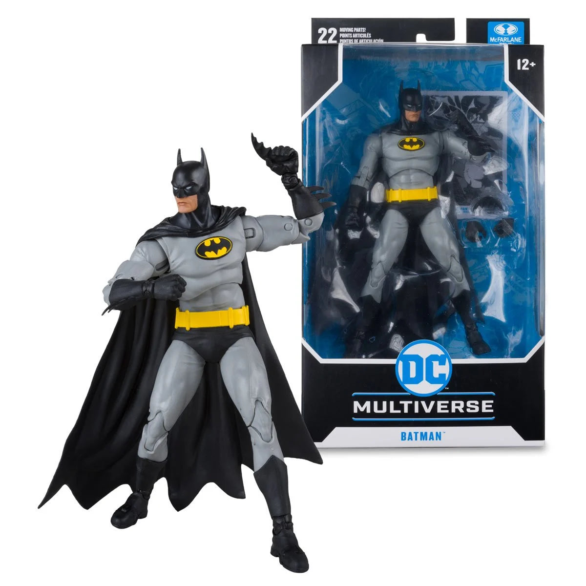 Batman™ from Batman: Knightfall™ (Black & Grey) 7" scale figure
