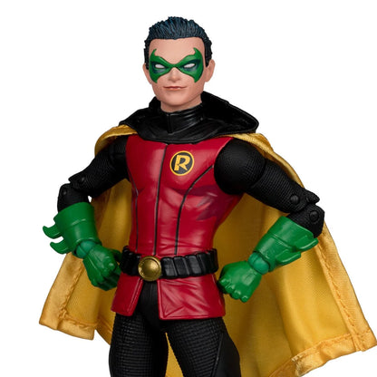 (PREVENTA) DC Page Punchers Wave 6 Robin Damian Wayne Batman: Reborn 7-Inch Scale Action Figure with Comic Book