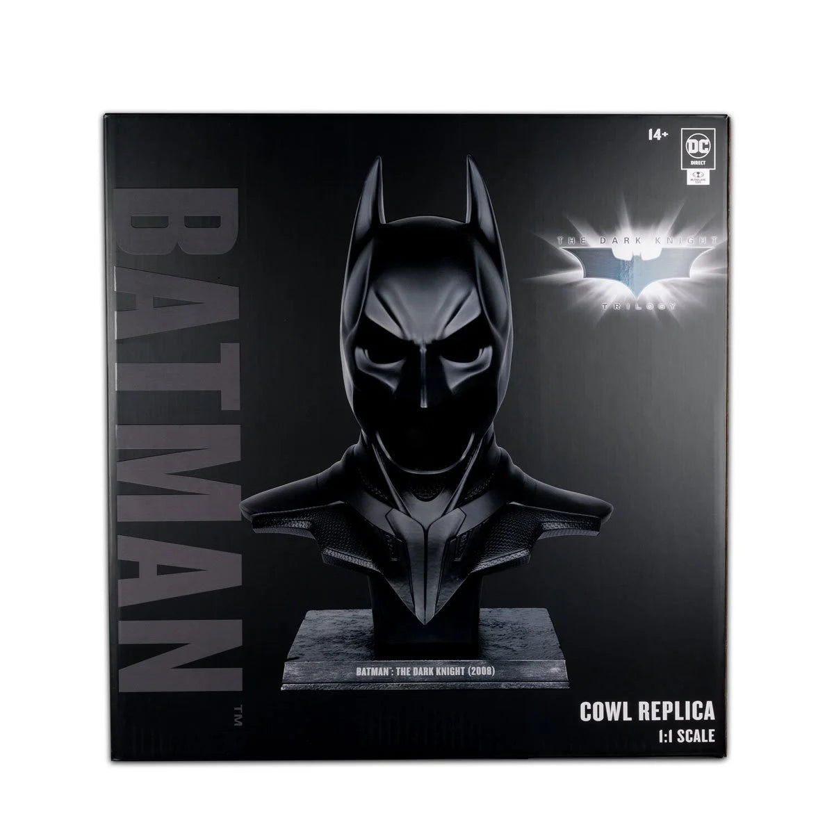 (PREVENTA) DC Direct The Dark Knight 2008 Batman 1:1 Scale Cowl Replica