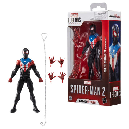 (PREVENTA) Spider-Man Marvel Legends Series Gamerverse Miles Morales Boricua Suit 6-Inch Action Figure