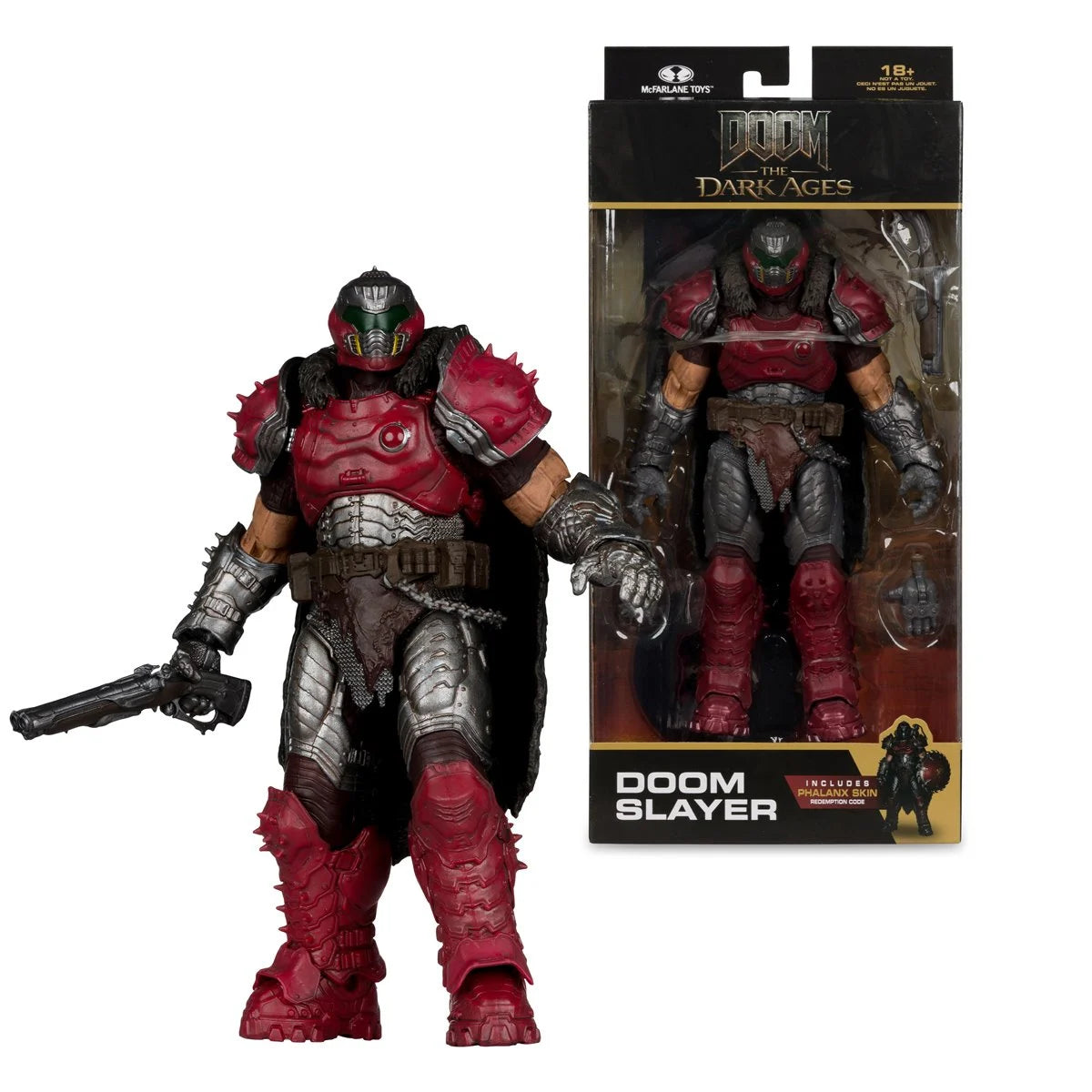 (PREVENTA) Doom: The Dark Ages Doom Slayer Phalanx Skin 7-Inch Scale Action Figure