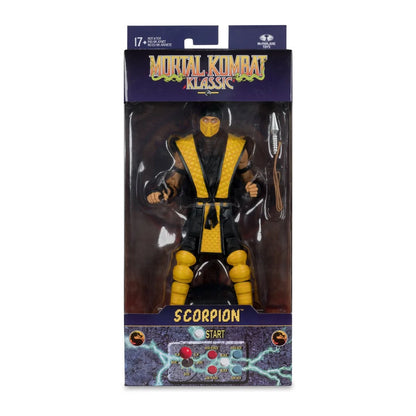 (PREVENTA) Mortal Kombat Klassics Wave 1 Scorpion 7-Inch Scale Action Figure