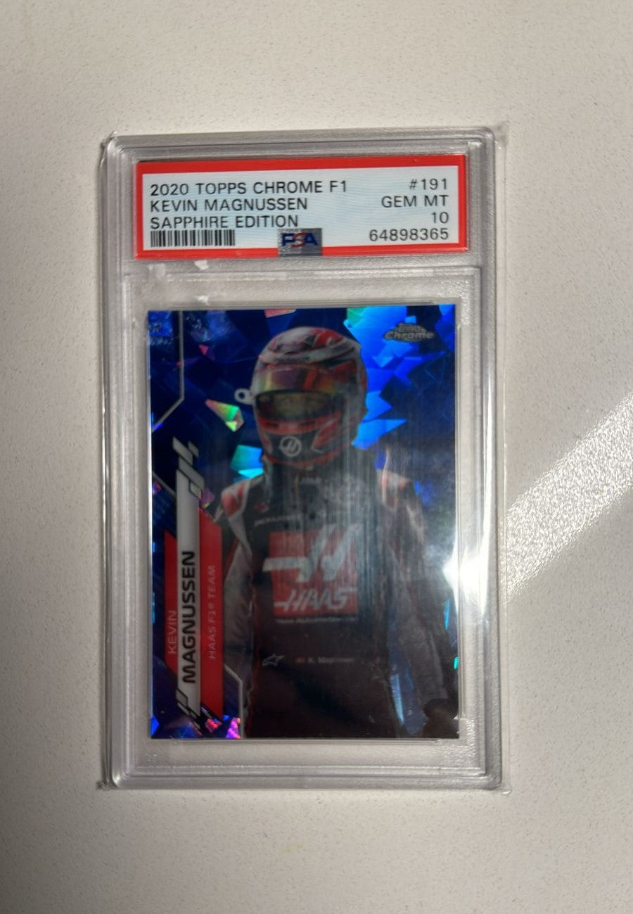 2020 TOPPS CHROME F1 KEVIN MAGNUSSEN SAPPHIRE EDITION