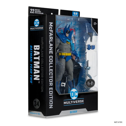 DC McFarlane Collector Edition Wave 10 #34 Batman Year Two Version (Platinum)
