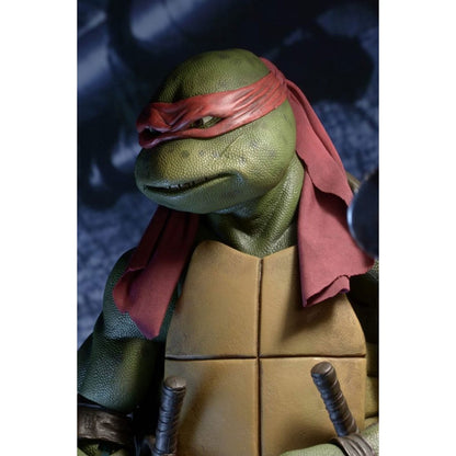 (PREVENTA) Teenage Mutant Ninja Turtles Movie 1990 Raphael 1:4 Scale Action Figure