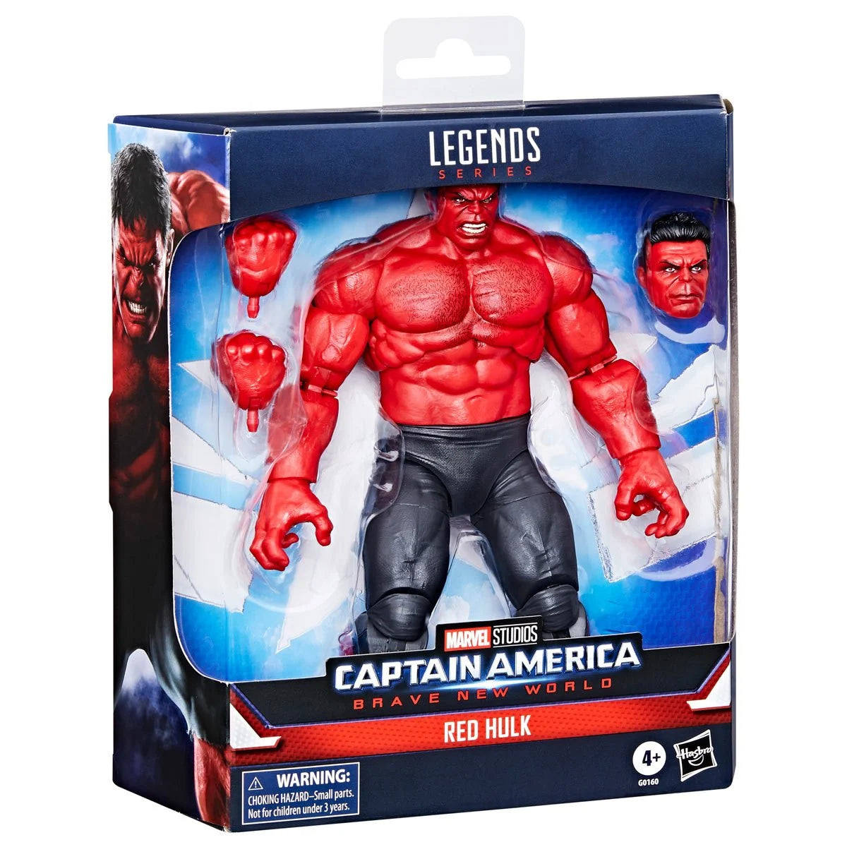 (PREVENTA) Captain America: Brave New World Red Hulk Deluxe 6 Inch Action Figure