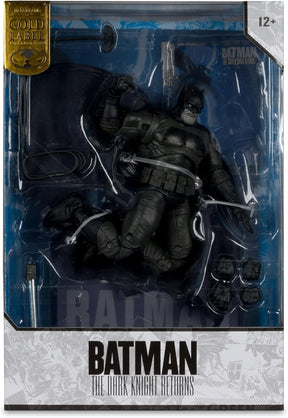 (PREVENTA) McFarlane Toys - DC Multiverse Batman (The Dark Knight Returns) 7in Action Figure, McFarlane Cover Recreations, Gold Label, Amazon Exclusive