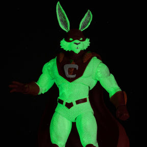 (PREVENTA) McFarlane Toys - DC Multiverse Captain Carrot (Justice League Incarnate), Glow in The Dark Edition, 7in Action Figure, Gold Label, Amazon Exclusive