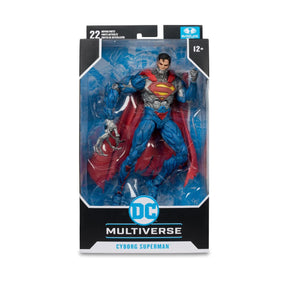 (PREVENTA) DC Multiverse Wave 17 Cyborg Superman New 52 7-Inch Scale Action Figure