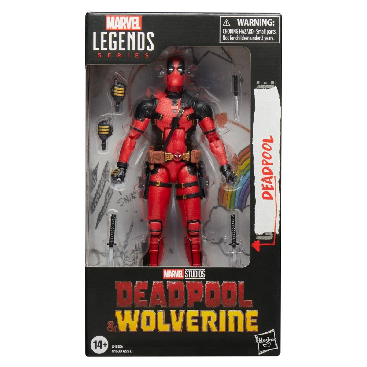 (PREVENTA) Deadpool & Wolverine Marvel Legends Deadpool 6-Inch Action Figure