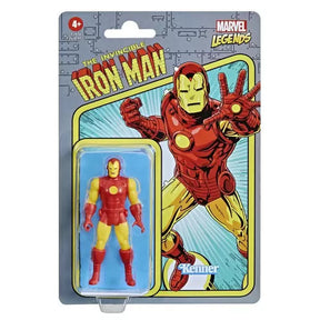 Marvel Legends Retro 375 Collection 3 3/4-Inch Iron Man Action Figure