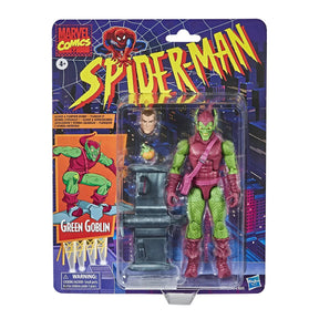 (PREVENTA) Spider-Man Retro Marvel Legends Green Goblin 6-Inch Action Figure