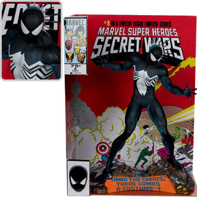 (PREVENTA) Marvel Spider Man Marvel Super Heroes Secret Wars #8 1:6 Scale Posed Figure with Scene and Comic