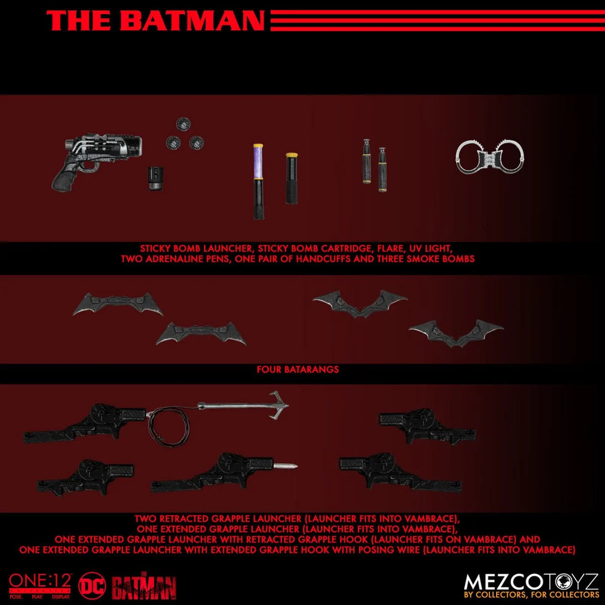 (PREVENTA) The Batman One:12 Collective Action Figure