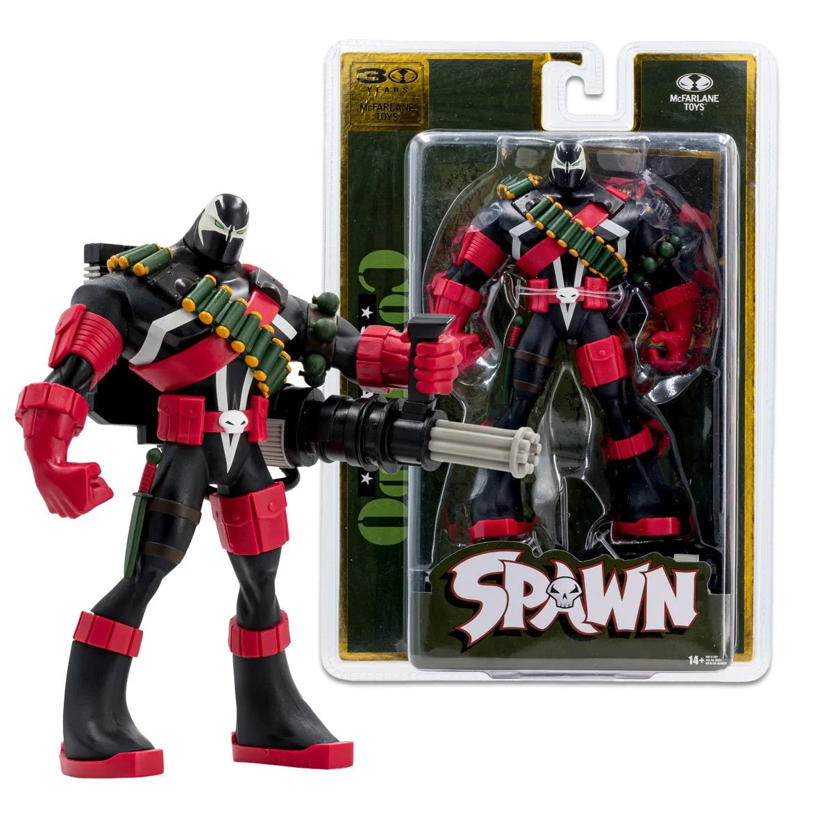 (PREVENTA) Spawn Wave 7 McFarlane Toys 30th Anniversary Commando Spawn Digitally Remastered 7-Inch Scale Posed Figure