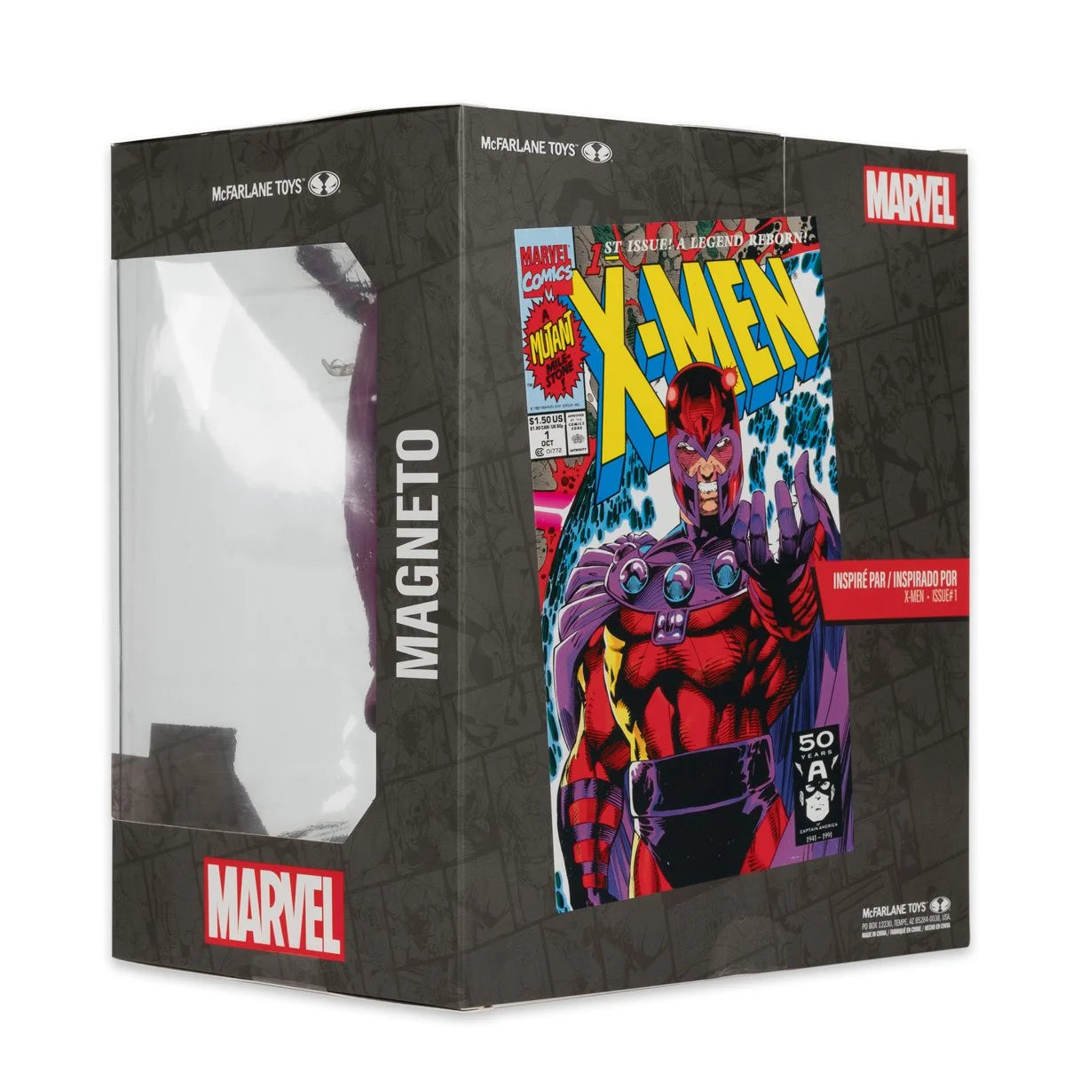 Marvel Wave 2 Magneto X-Men #1 1:10 Scale Posed Figure with Scene