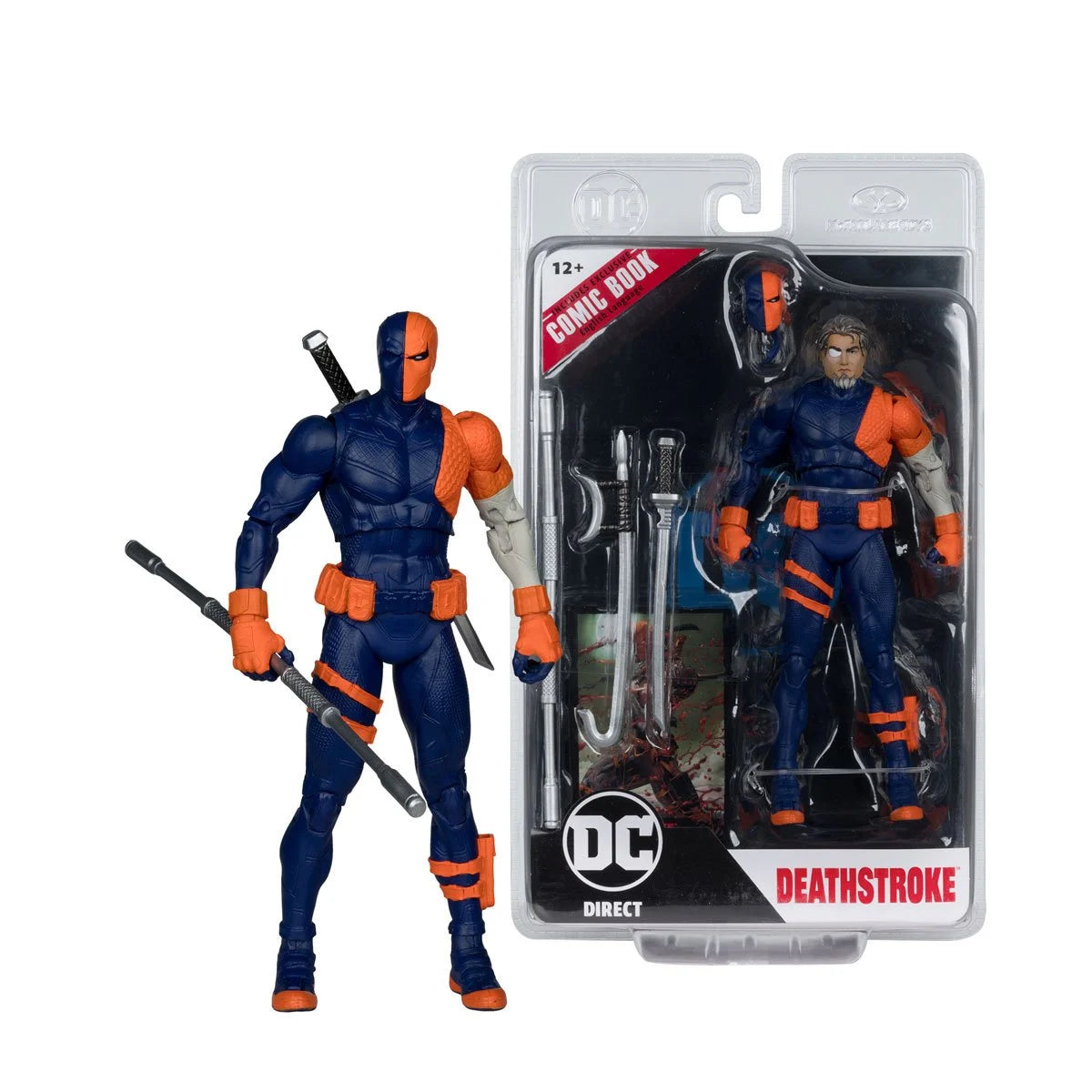 DC Page Punchers Wave 6 Deathstroke Rebirth 7-Inch Scale Action Figure with Comic Book