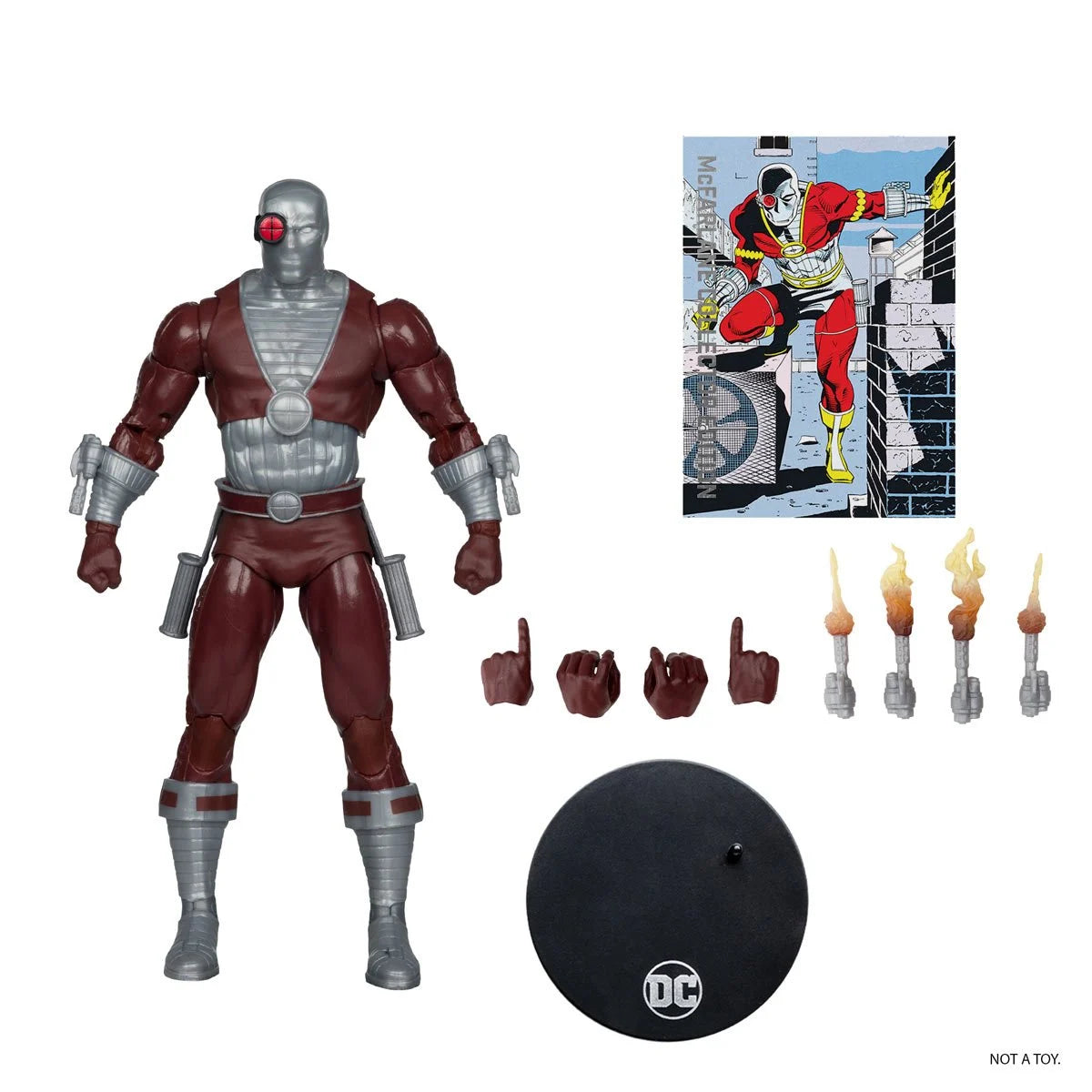 DC McFarlane Collector Edition Wave 10 #35 Deadshot (Platinum)