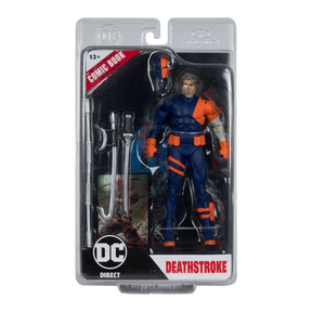 DC Page Punchers Wave 6 Deathstroke Rebirth 7-Inch Scale Action Figure with Comic Book