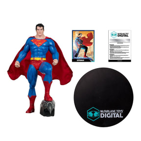 (PREVENTA) DC Direct Superman by Jim Lee 1:6 Scale Statue with McFarlane Toys Digital Collectible