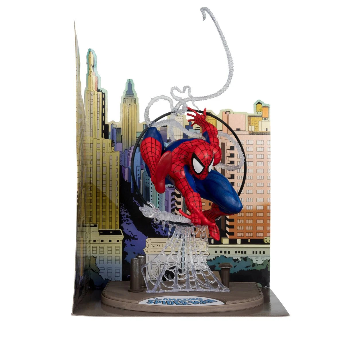 (PREVENTA) Marvel Spider-Man The Amazing Spider-Man #301 1:6th Scale Posed Figure with Scene and Comic