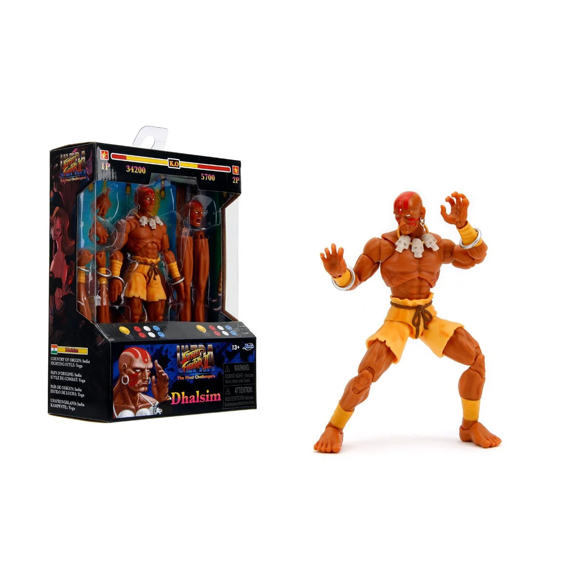 (PREVENTA) Ultra Street Fighter II Dhalsim 6-Inch Scale Action Figure
