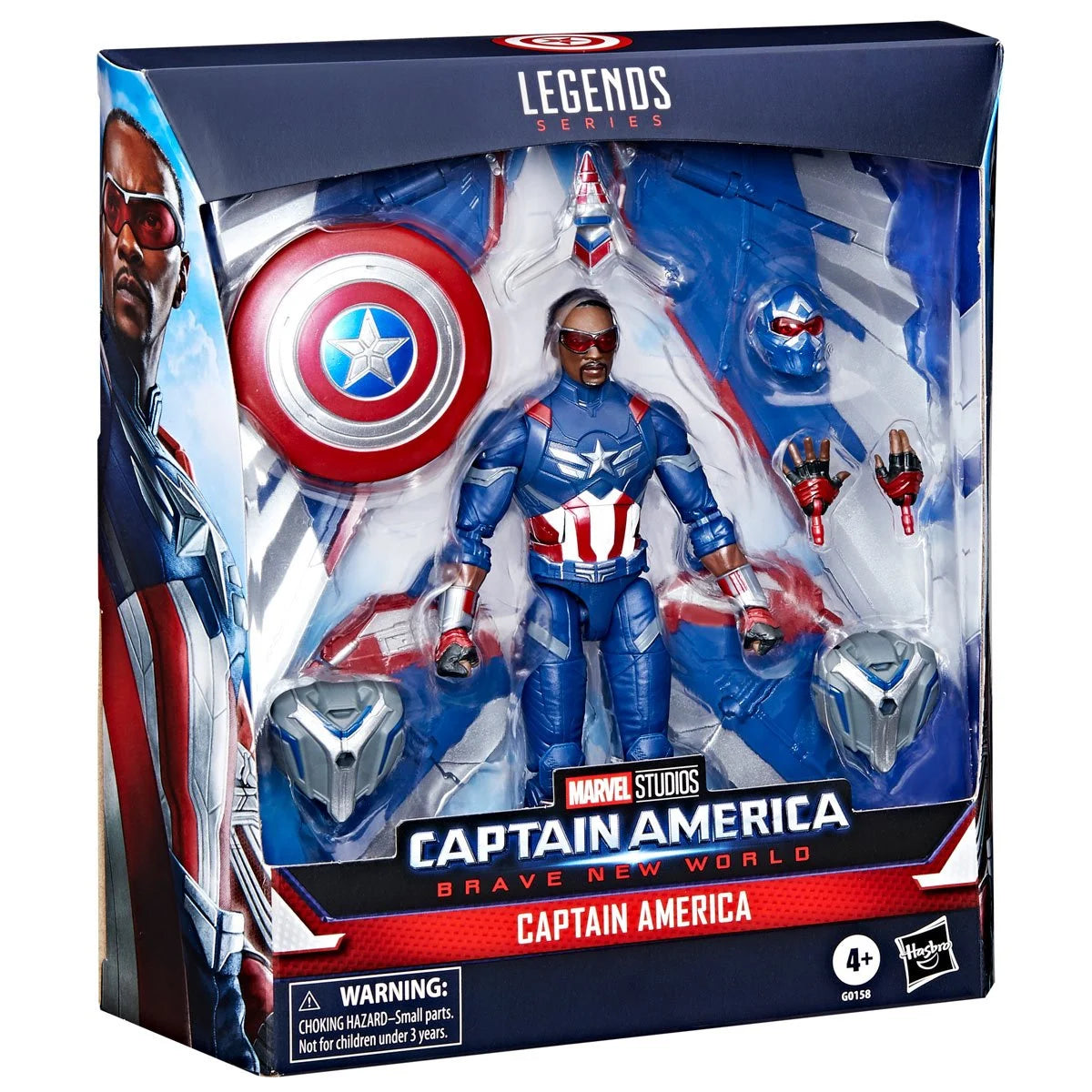 (PREVENTA) Captain America: Brave New World Captain America Deluxe 6 Inch Action Figure