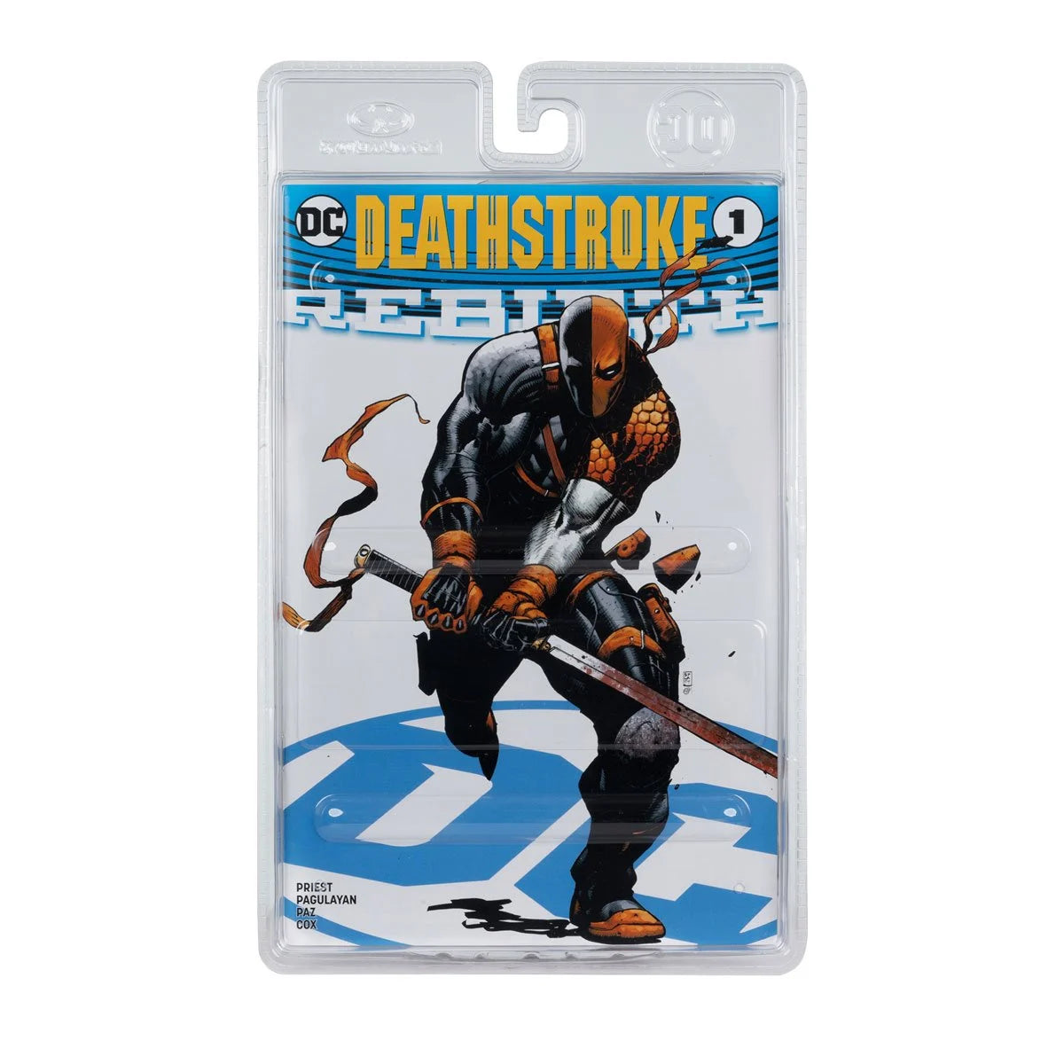 DC Page Punchers Wave 6 Deathstroke Rebirth 7-Inch Scale Action Figure with Comic Book