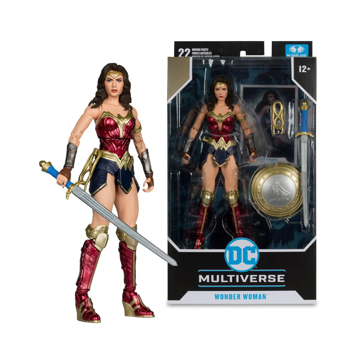 (PREVENTA) DC Multiverse Wave 20 Wonder Woman Batman v Superman: Dawn of Justice 7-Inch Scale Action Figure