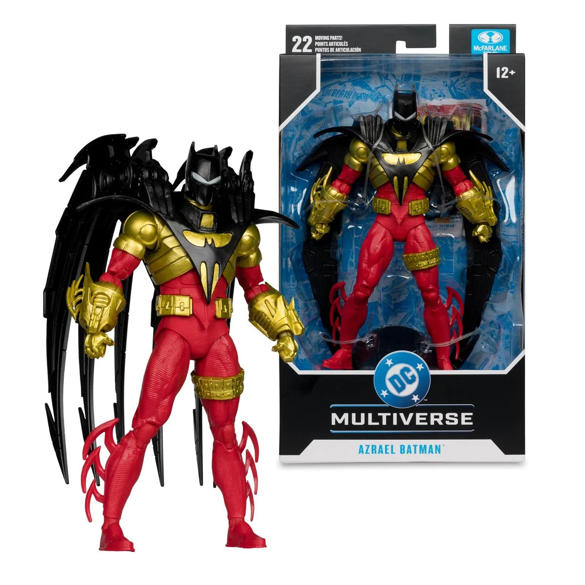 (PREVENTA) DC Multiverse Batman Wave 4 Azrael Batman Knightquest 7-Inch Scale Action Figure
